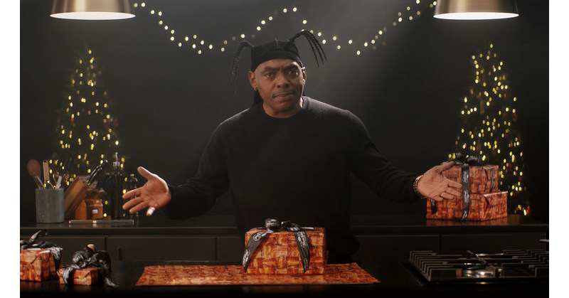 The Makers of HORMEL® BLACK LABEL® Bacon Launch Limited-Edition, Bacon-Scented  and Printed Wrapping Paper for the Holidays