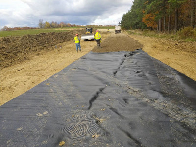 The first phase of RWE's Baron Winds onshore wind farm is under construction. The 121.8 megawatt project is located in Steuben County in New York State and has the capacity to generate enough clean power for more than 50,000 homes annually. The project is expected to be complete in late 2022.