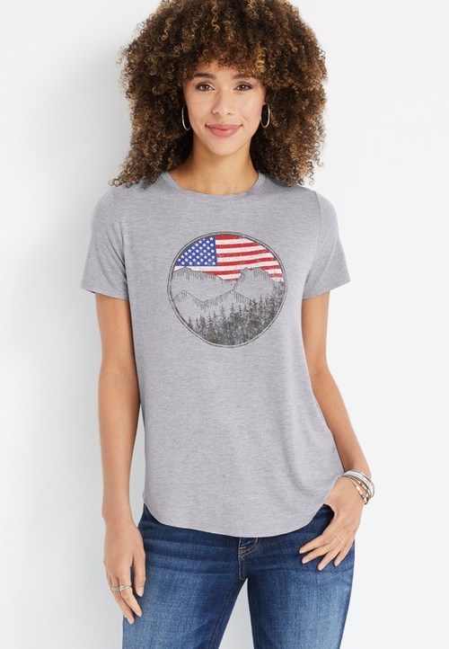 Through November 30, maurices will sell a limited-edition Americana tee online and in stores for $10. For every tee sold, maurices will donate 100% of net proceeds to Operation Gratitude.
