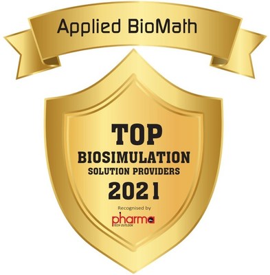Applied BioMath named one of Top Ten Biosimulation Solution Providers by Pharma Tech Outlook.