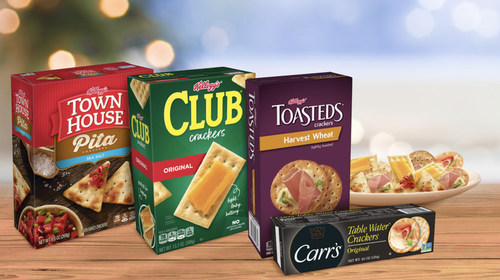 CRAFT SOMETHING CRAVEABLE THIS HOLIDAY SEASON WITH KELLOGG’S® CRACKERS