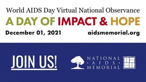 National AIDS Memorial to Mark World AIDS Day with Three Powerful Programs Offering Hope, Remembrance and Inspiration