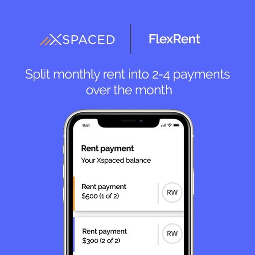 With the launch of Xspaced Virtual Banking, FlexRent becomes the first flexible rent payment product in the US that doesn’t require landlords to register.