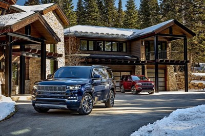 The 2022 Wagoneer, Newsweek’s Best Full-Size SUV, and 2022 Grand Wagoneer, Newsweek’s Best Luxury SUV, offer best-in-class towing, premium craftsmanship, segment-leading technologies and standard premium amenities for a first-class experience.