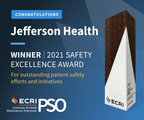Jefferson Health Wins ECRI &amp; ISMP PSO 2021 Safety Excellence Award