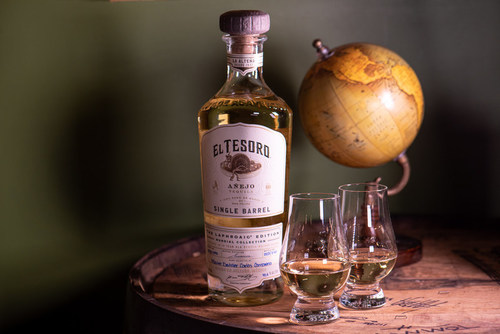 EL Tesoro™ Tequila introduces a new limited-edition series with El Tesoro™ Mundial Collection: The Laphroaig® Edition. (Photo credit: Beam Suntory)