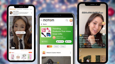 Get festive with Motom for the holidays while helping raise money for Toys for Tots this season (and even earn some holiday cash for yourself). Join in on the holiday fun with Motom's social challenge, live shopping events, and gift guides galore.