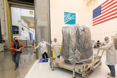 IXPE leaving Ball Aerospace Boulder, Colo. facility for shipment to Florida