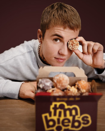 Justin Bieber and Tim Hortons announce collaboration to bring new ...