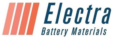 Electra Battery Materials Corporation Logo (CNW Group/Electra Battery Materials Corporation)