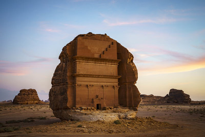 UNESCO designated Hegra in AlUla as Saudi Arabia’s first World Heritage Site in 2008 (PRNewsfoto/The Royal Commission for AlUla)