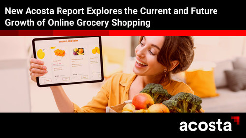 The Growth of Online Grocery Shopping Shows No Signs of Slowing Down, a new report from Acosta, details consumers' increasing interest in online grocery shopping and shares predictions for the U.S grocery market.