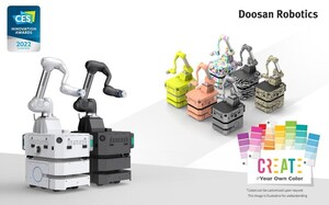 Doosan Robotics remporte le prix de l'innovation CES® 2022 pour son système de robot caméra