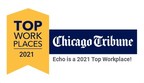 Echo Global Logistics Named One of Chicago Tribune's "Top Workplaces" for 2021