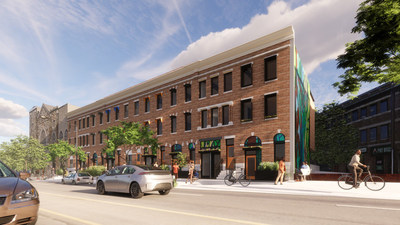 Baltimore's first zero-energy multifamily development, with investment from Woodforest CEI-Boulos Opportunity Fund, supports Penn North community vision for affordable housing, small business and nonprofit space.