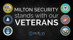 Milton Security Stands with Our Nation's Fellow Veterans