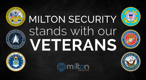 Milton Security Stands with Our Nation’s Fellow Veterans