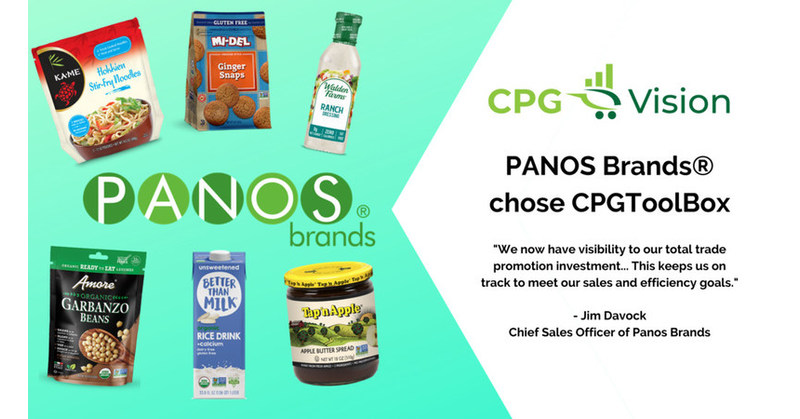 PANOS Models selected CPGToolBox for its Trade Promotion Management answer