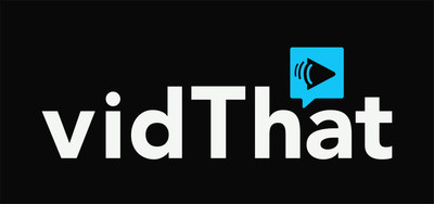 vidThat Logo with no slogan (PRNewsfoto/vidThat)