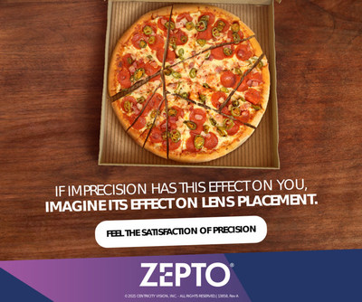 The new ZEPTO marketing campaign centers on precision