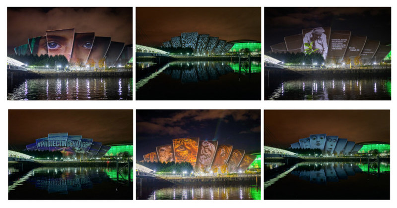 #ProjectingChange at COP26