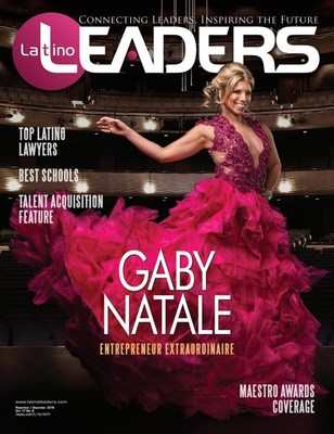 Top Latina Speaker Gaby Natale Receives Latino Leaders Magazine MAESTRO Award 