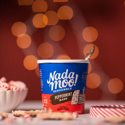Tis the Season: NadaMoo!’s Peppermint Bark Flavor Delights Dairy-Free Fans