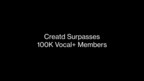 Creatd Surpasses 100K Vocal+ Members