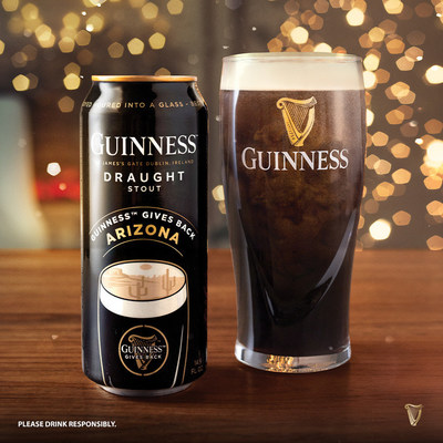 Guinness Gives Back Arizona Can