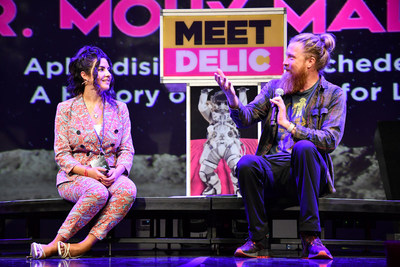 Dr. Molly Maloof and Shane Mauss at Meet Delic, the premier psychedelic wellness event (CNW Group/Delic Holdings Inc.)