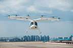 Volocopter进行韩国首次载人公共空中滑行测试飞行