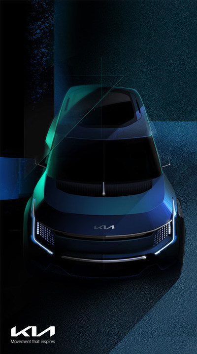 Kia Concept EV9 teaser_exterior (PRNewsfoto/Kia Corporation)