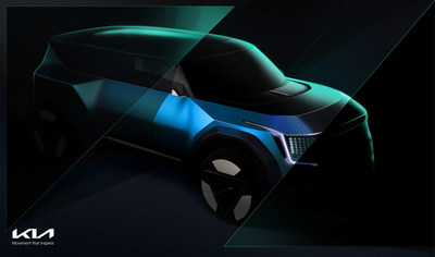 Kia Concept EV9 teaser_exterior (PRNewsfoto/Kia Corporation)