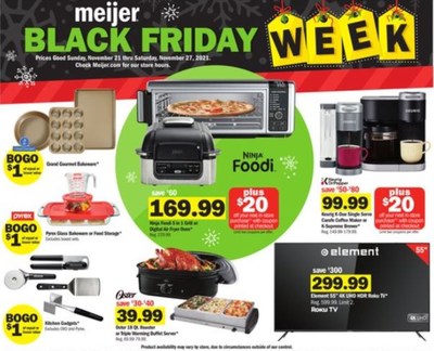 Meijer Announces Sneak Peek into Weeklong Black Friday Deals (PRNewsfoto/Meijer)