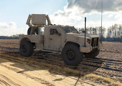 Illustration of exMHR installed on JLTV