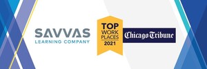 Savvas Learning Company Named a Winner of the Chicago Top Workplaces 2021 Award