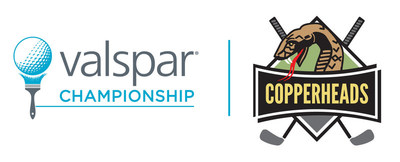 Valspar Championship and Copperhead Charities logo lockup