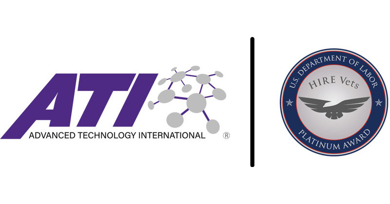 Advanced Technology International recognized by U.S. Department of Labor for hiring, retaining veterans