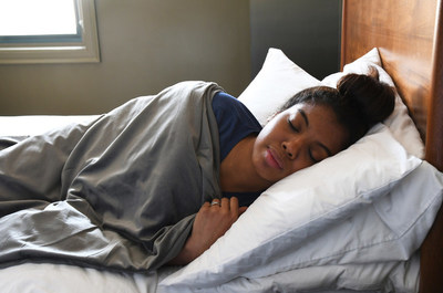 Tranquility, America’s No. 1 selling weighted blanket brand, uses deep calming pressure to help both adults and children relax and sleep better.