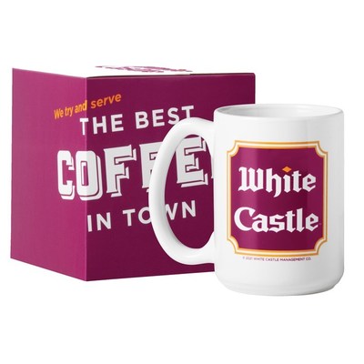 White Castle's coffee mug makes a great holiday gift.