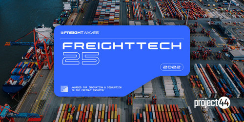 FreightTech 25 Award for project44