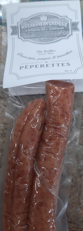 Avis de ne pas consommer des pepperettes distribuées par l'entreprise Ma Cabane en Gaspésie