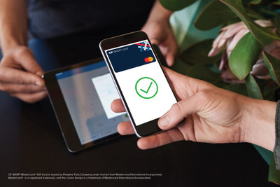 Cadillac Fairview Introduces Payment Innovation with New Digital Gift Card for Leading Mobile Wallets (CNW Group/Cadillac Fairview Corporation Limited)