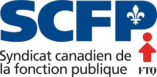Logo du Syndicat canadien de la fonction publique (Groupe CNW/Ville de Montral - Cabinet de la mairesse et du comit excutif)