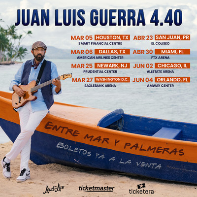 Loud And Live Announces The Long-awaited Return Of Juan Luis Guerra And 