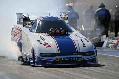 Three Dodge Charger SRT Hellcat Funny Cars to battle for World Championship title at the NHRA season finale this weekend in Pomona, California.