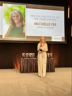 Cruise Planners Founder CEO Michelle Fee receives first