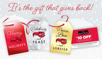 Red Lobster® Makes The Holiday Season Merry And Bright With Helpful Holiday Solutions