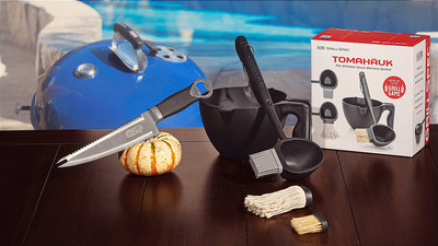 GrillSpec™ products are the perfect companion for outdoor cooking- in your backyard, at the beach, or camping out on the trail. Meet the Viper Grill Utility Knife and the Tomahaük Ultimate Sauce Delivery System.