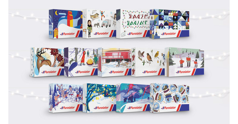 purolator-unveils-limited-edition-holiday-box-designs-celebrating